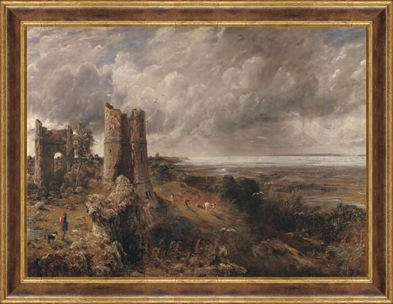 Картина в раме - Hadleigh Castle, The Mouth of the Thames  Morning after a Stormy Night. Джон Констебл