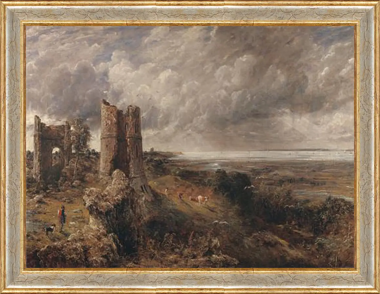 Картина в раме - Hadleigh Castle, The Mouth of the Thames  Morning after a Stormy Night. Джон Констебл