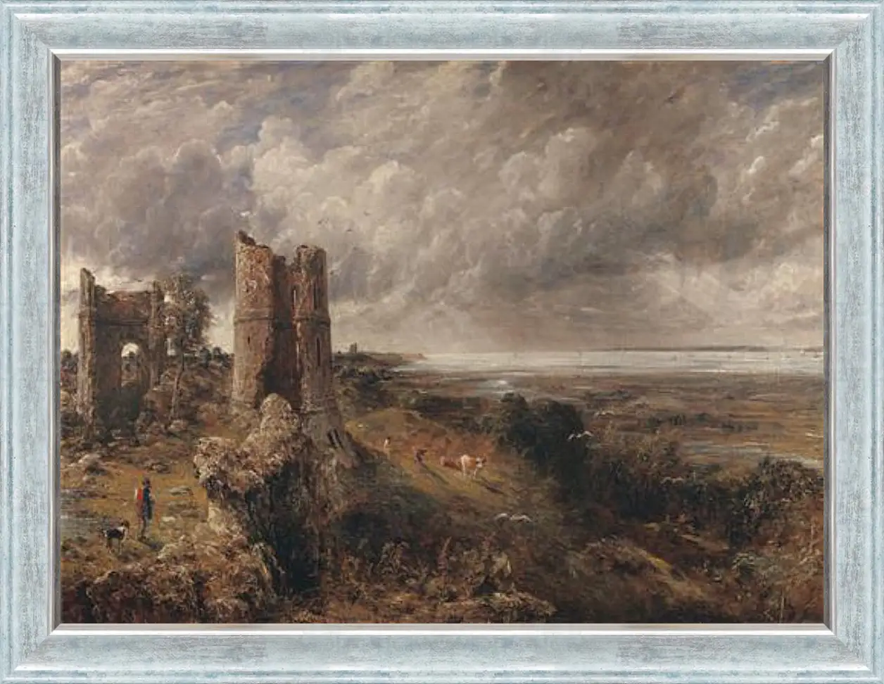 Картина в раме - Hadleigh Castle, The Mouth of the Thames  Morning after a Stormy Night. Джон Констебл