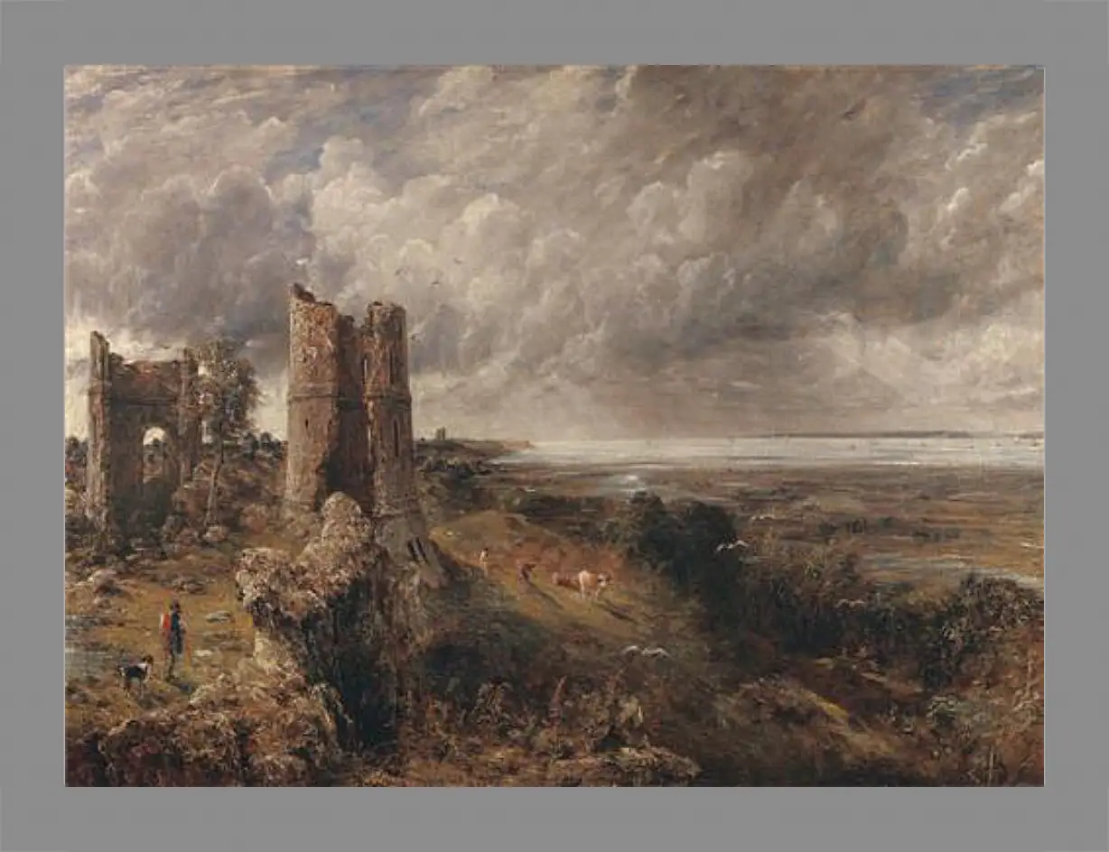 Картина в раме - Hadleigh Castle, The Mouth of the Thames  Morning after a Stormy Night. Джон Констебл