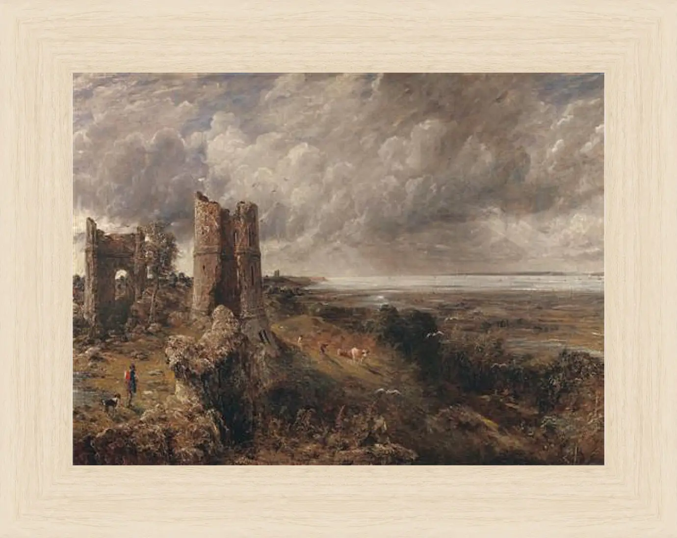 Картина в раме - Hadleigh Castle, The Mouth of the Thames  Morning after a Stormy Night. Джон Констебл