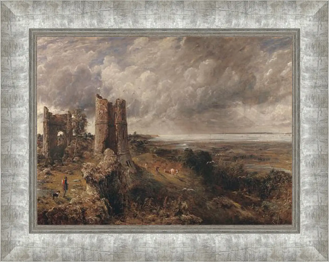 Картина в раме - Hadleigh Castle, The Mouth of the Thames  Morning after a Stormy Night. Джон Констебл