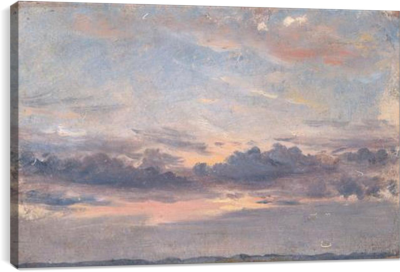 Постер и плакат - A Cloud Study Sunset. Джон Констебл
