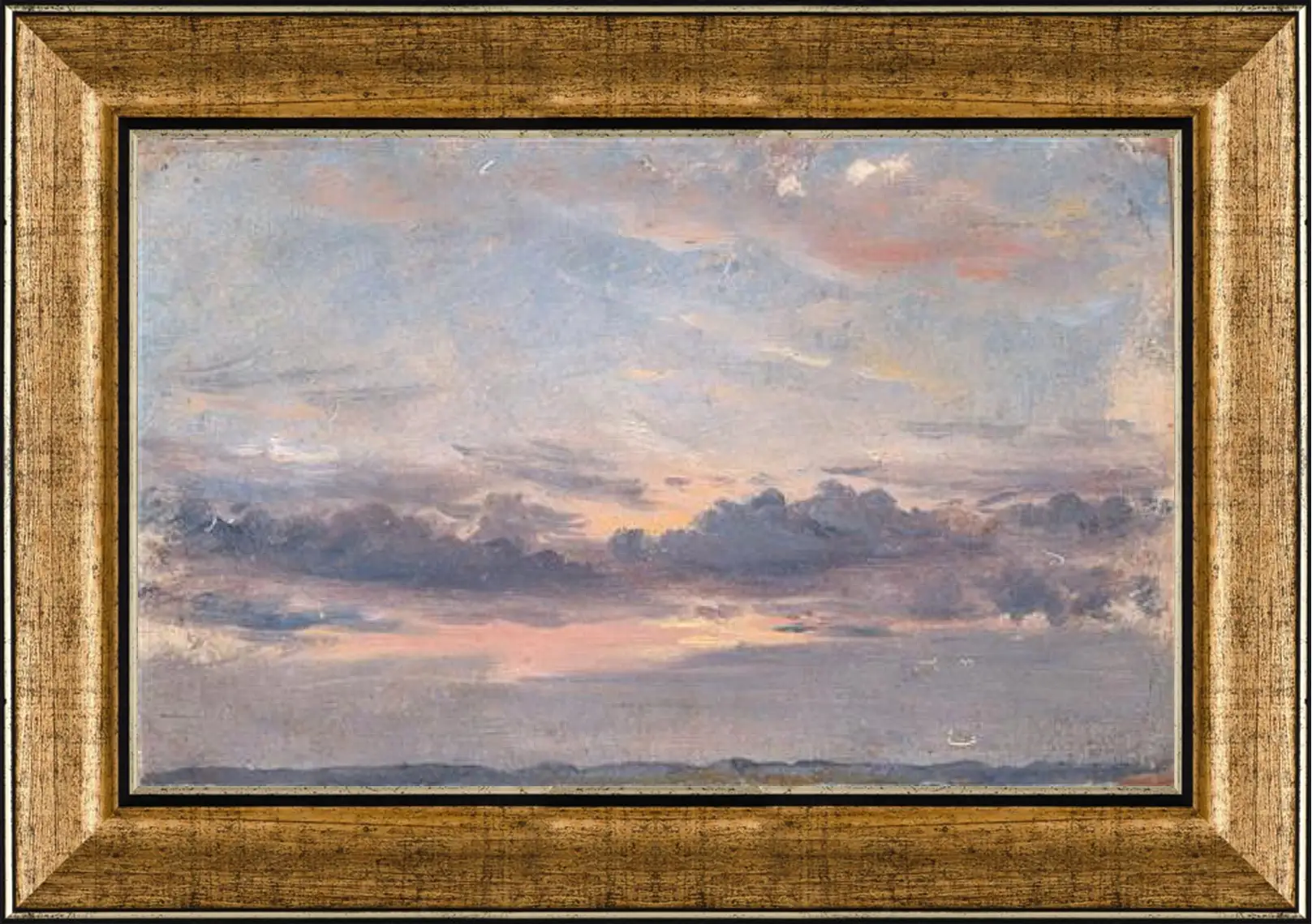 Картина в раме - A Cloud Study Sunset. Джон Констебл