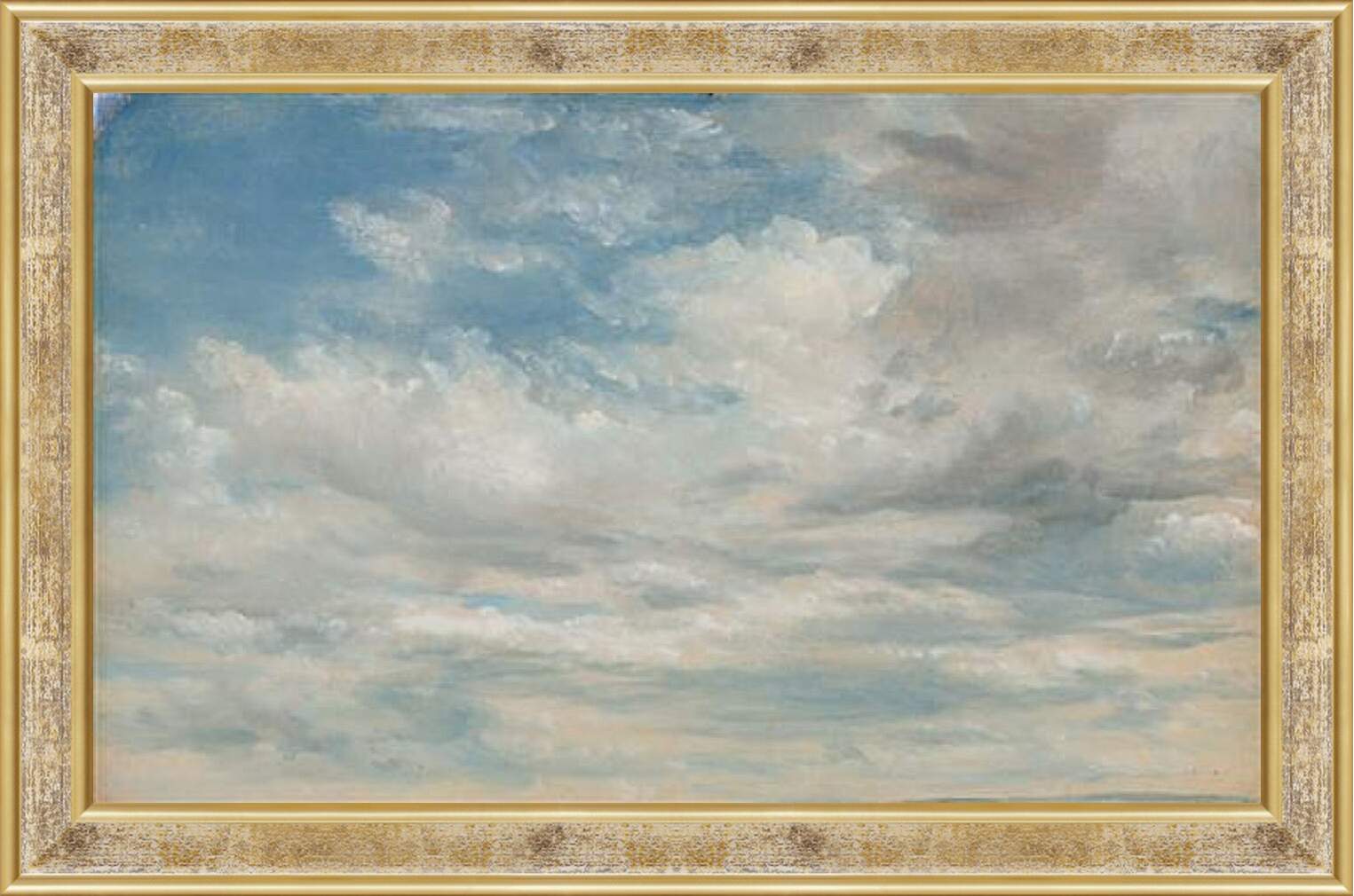 Картина в раме - Clouds. Джон Констебл