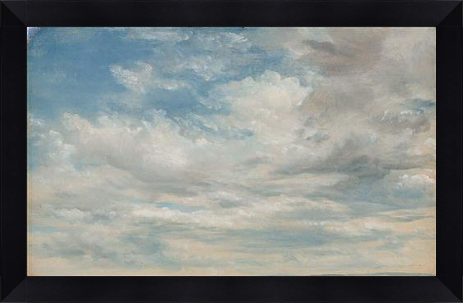 Картина в раме - Clouds. Джон Констебл
