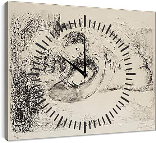 Часы картина - Неизвестно. Марк Шагал
