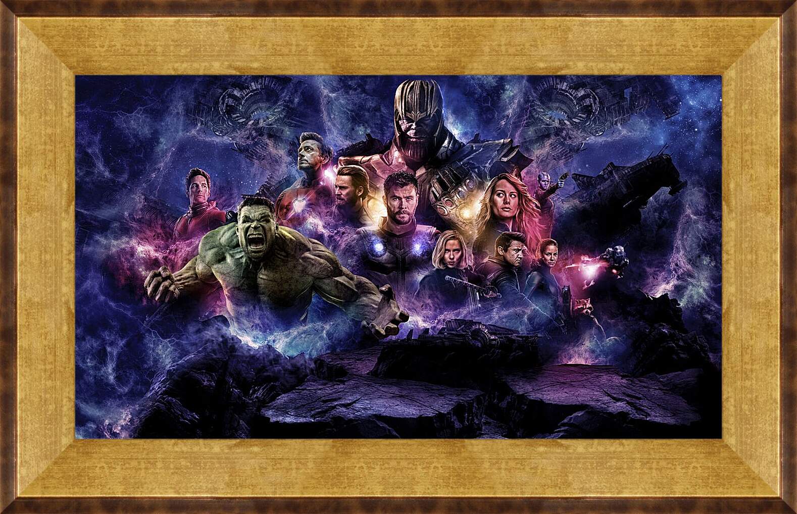 Картина в раме - Мстители Война бесконечности