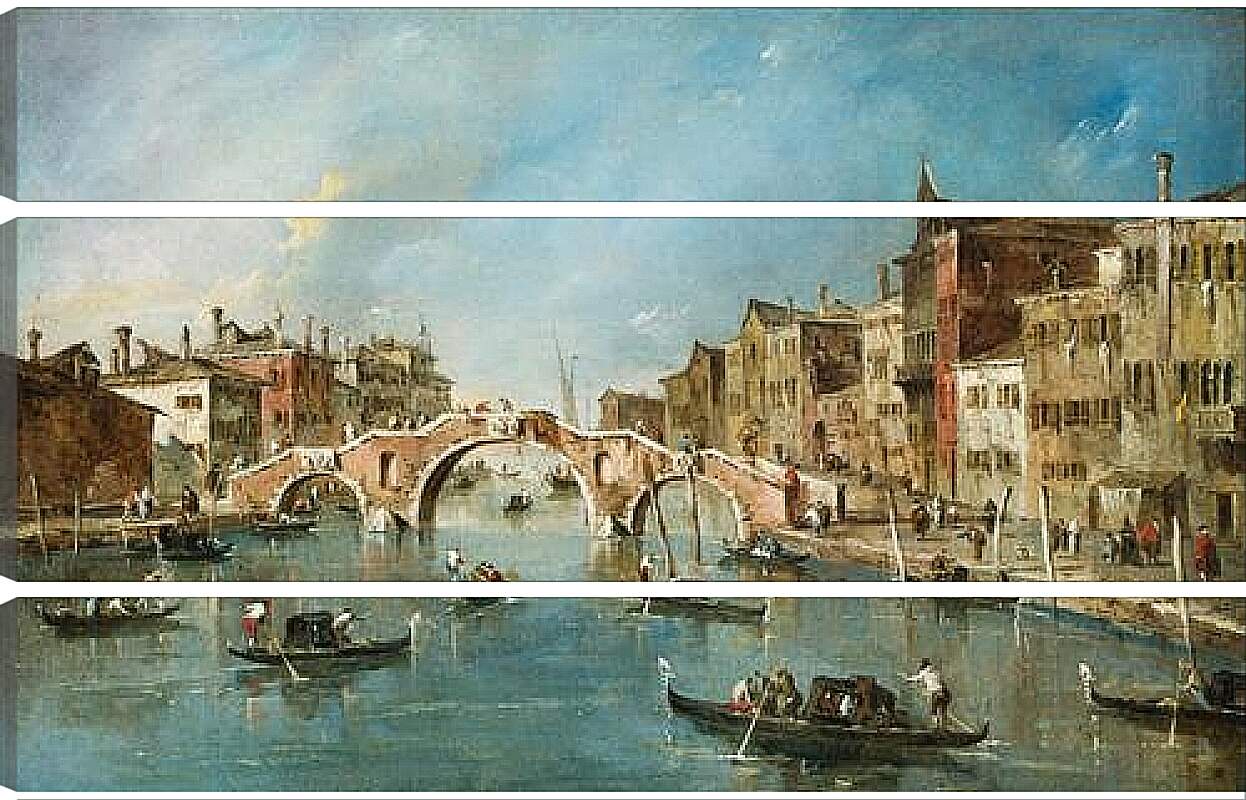 Модульная картина - Venetian. Франческо Гварди