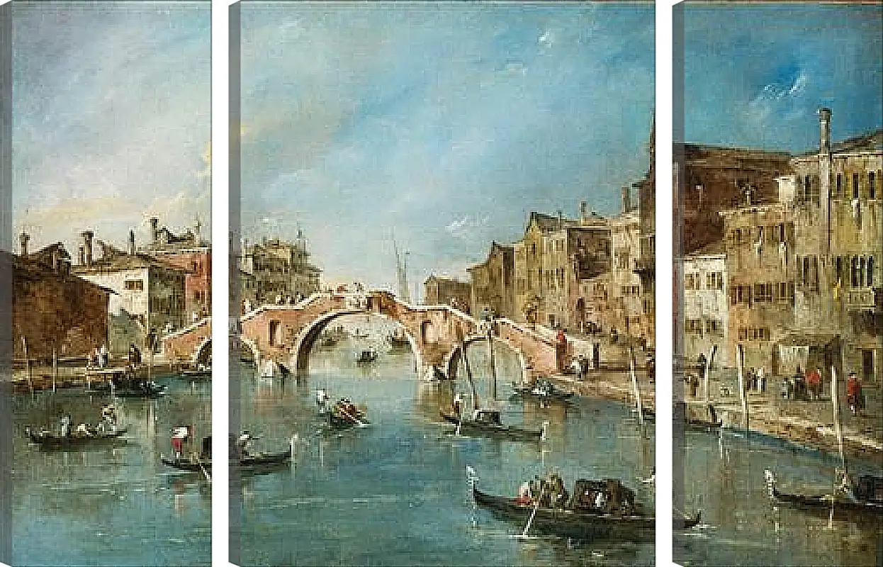 Модульная картина - Venetian. Франческо Гварди