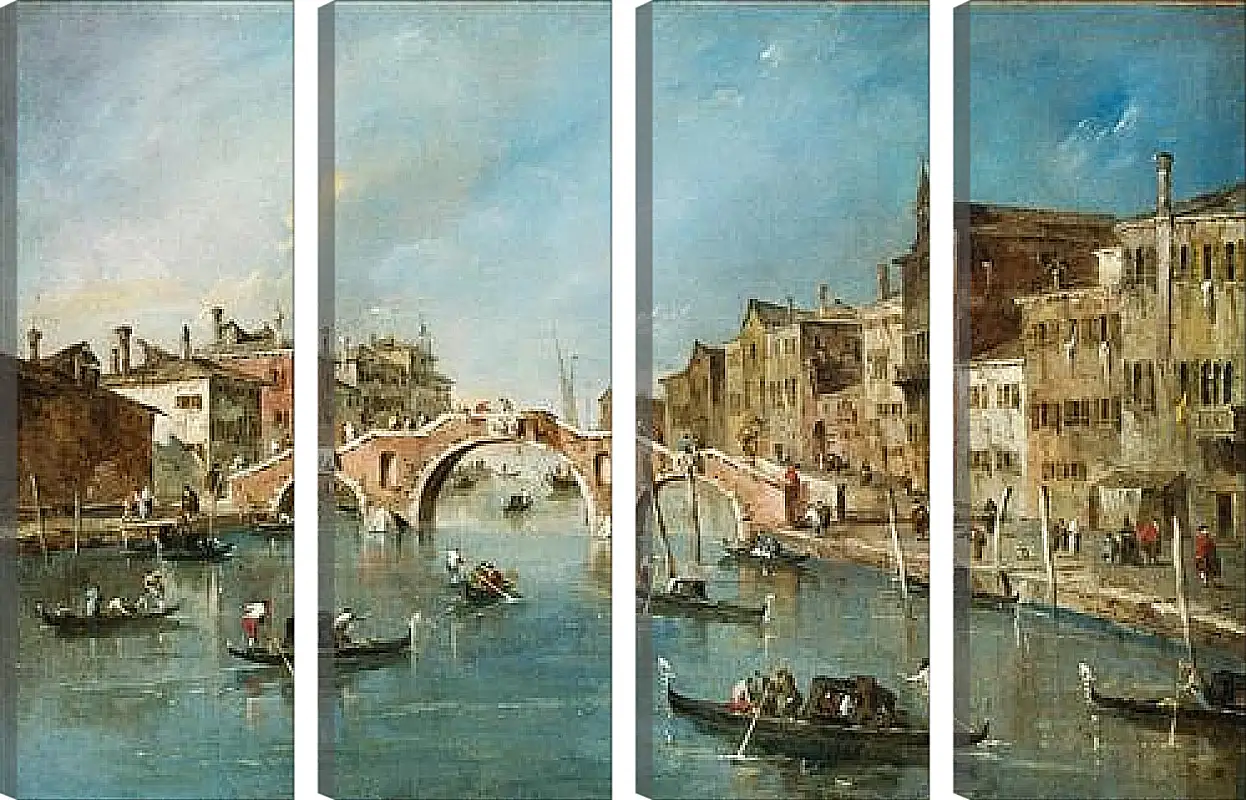 Модульная картина - Venetian. Франческо Гварди