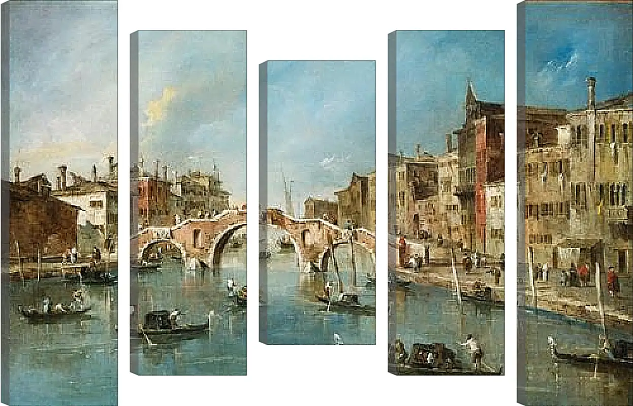 Модульная картина - Venetian. Франческо Гварди