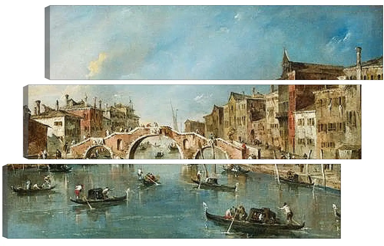 Модульная картина - Venetian. Франческо Гварди