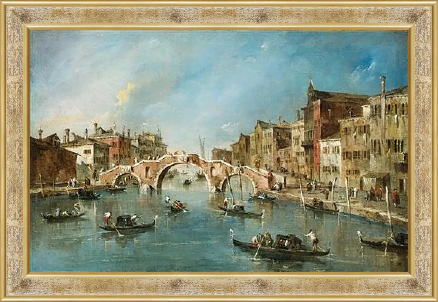 Картина в раме - Venetian. Франческо Гварди