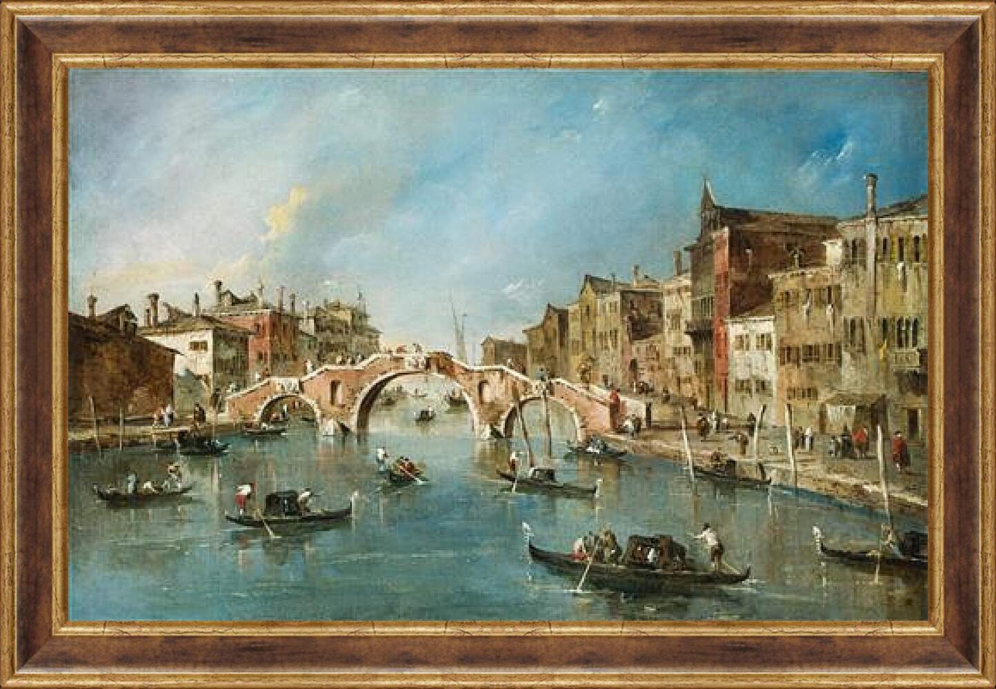Картина в раме - Venetian. Франческо Гварди