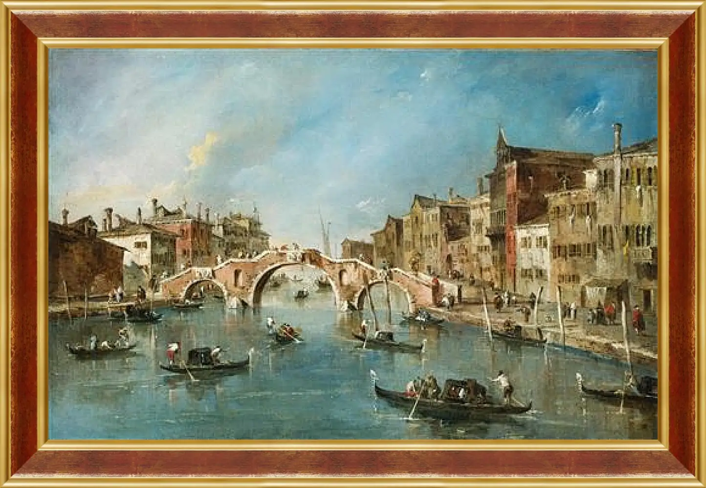 Картина в раме - Venetian. Франческо Гварди