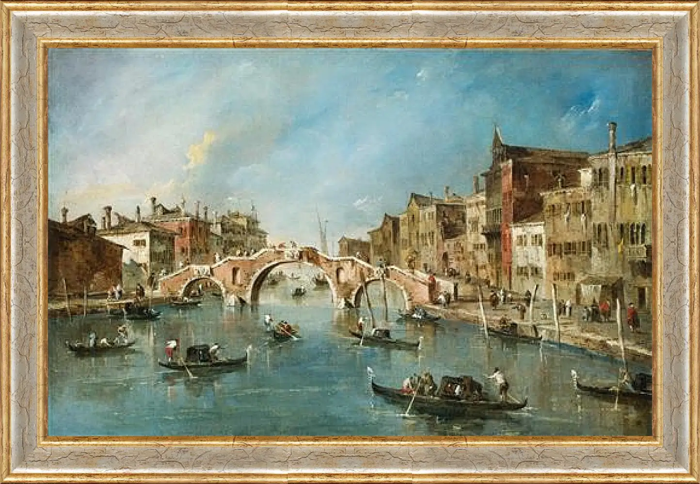 Картина в раме - Venetian. Франческо Гварди