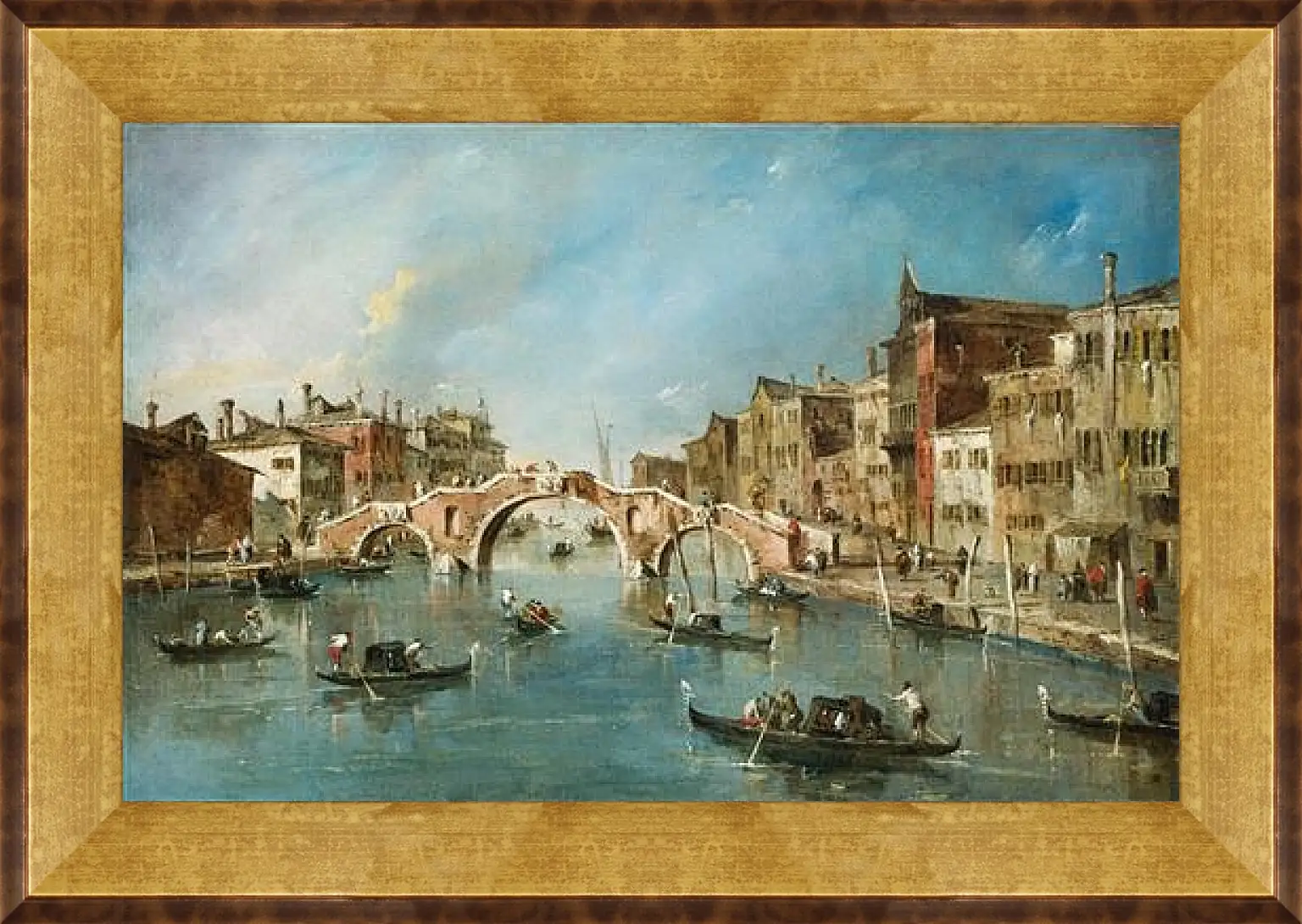 Картина в раме - Venetian. Франческо Гварди