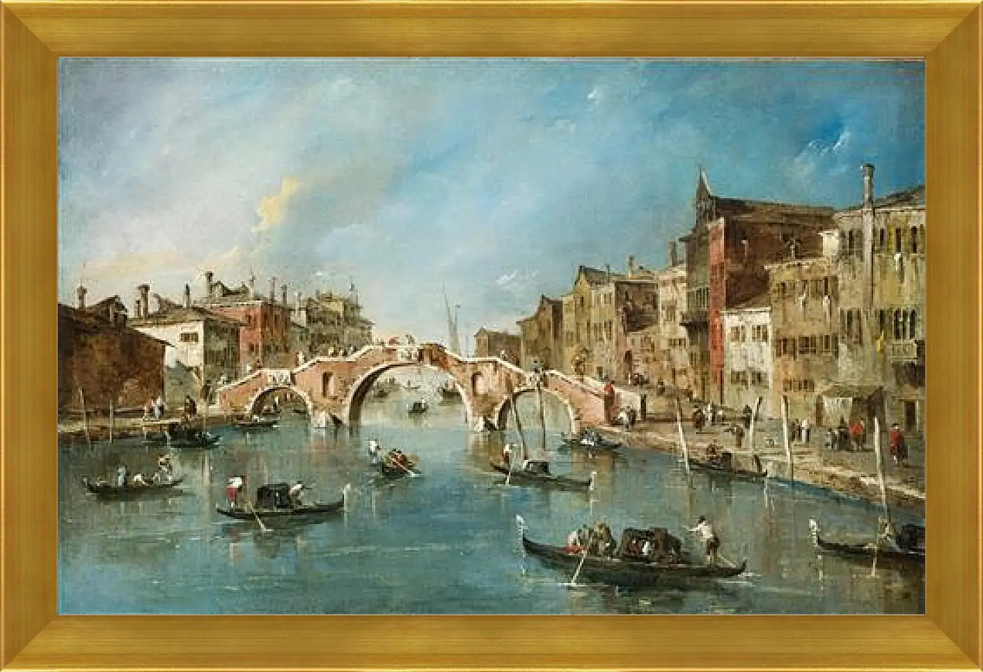 Картина в раме - Venetian. Франческо Гварди