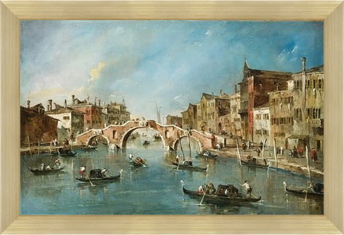 Картина в раме - Venetian. Франческо Гварди