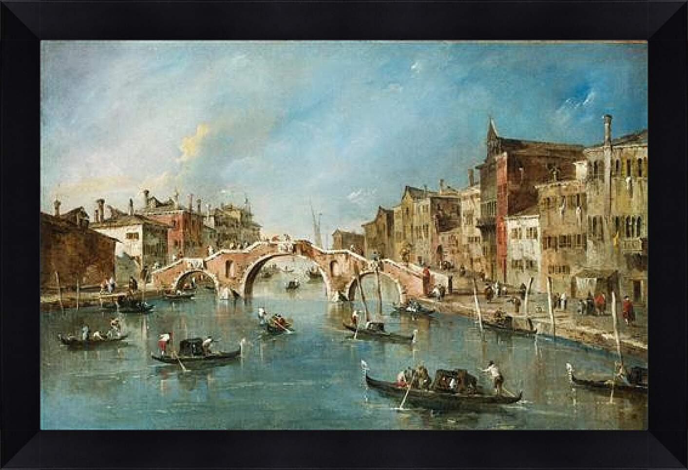 Картина в раме - Venetian. Франческо Гварди