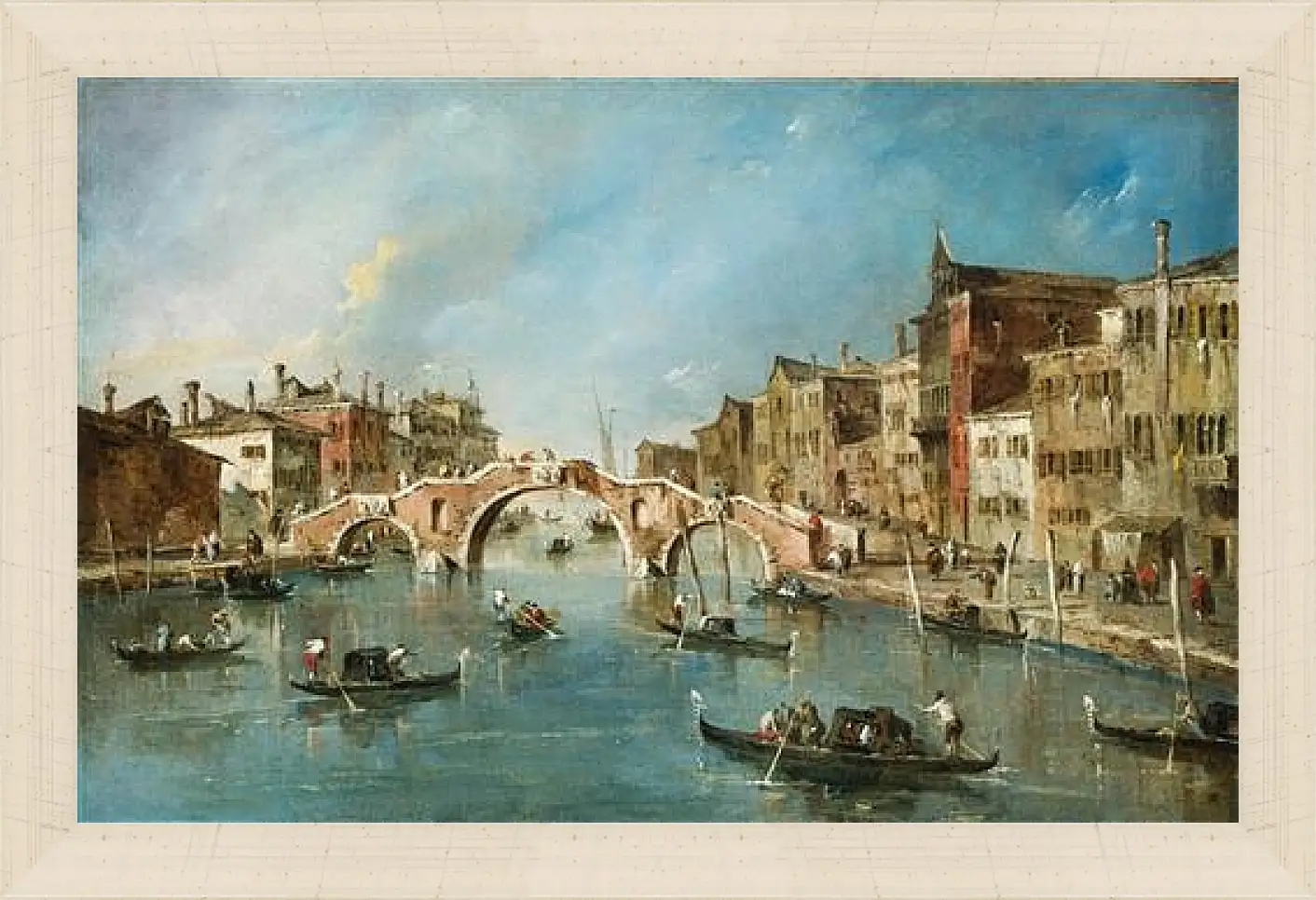 Картина в раме - Venetian. Франческо Гварди