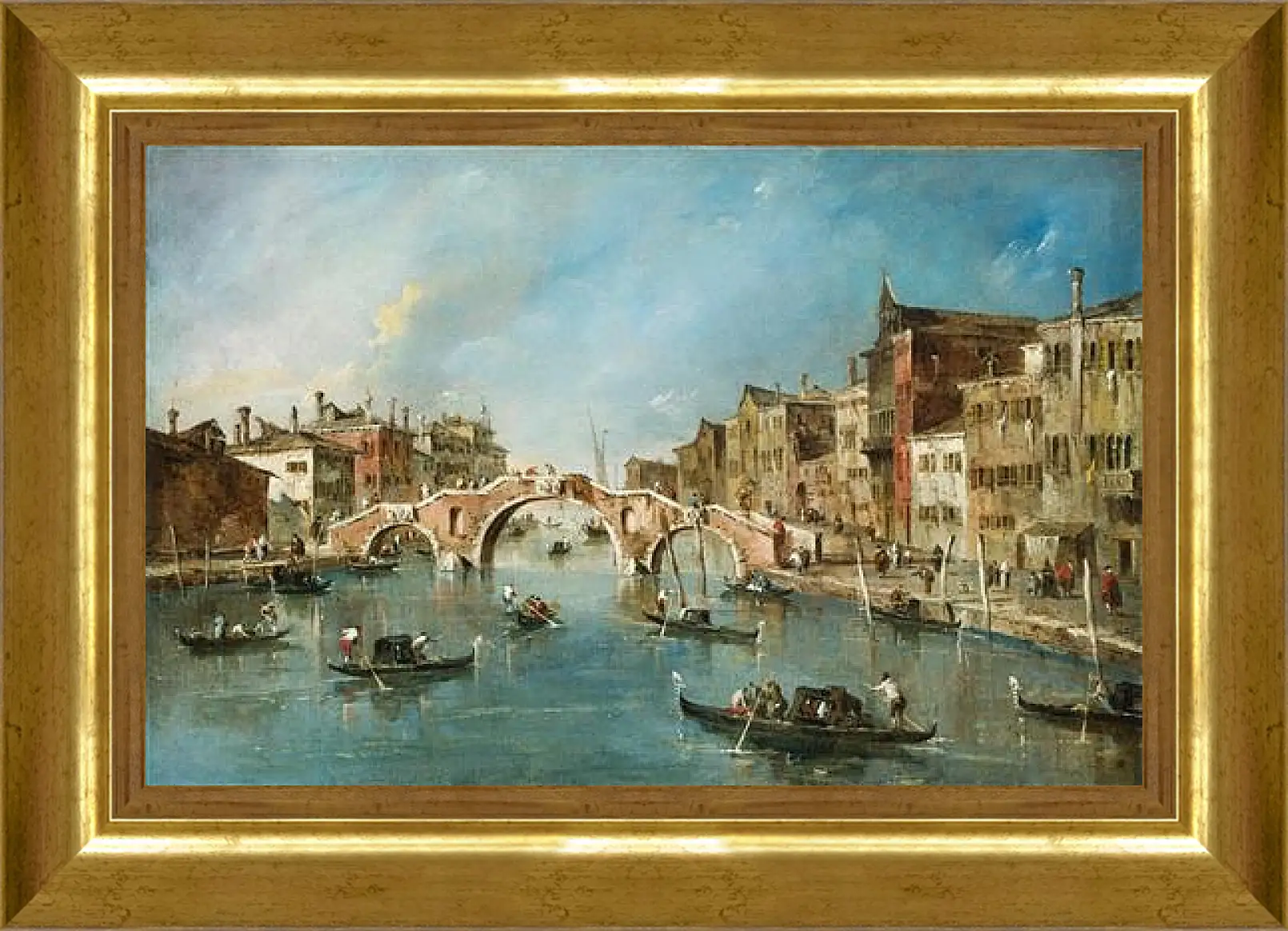 Картина в раме - Venetian. Франческо Гварди