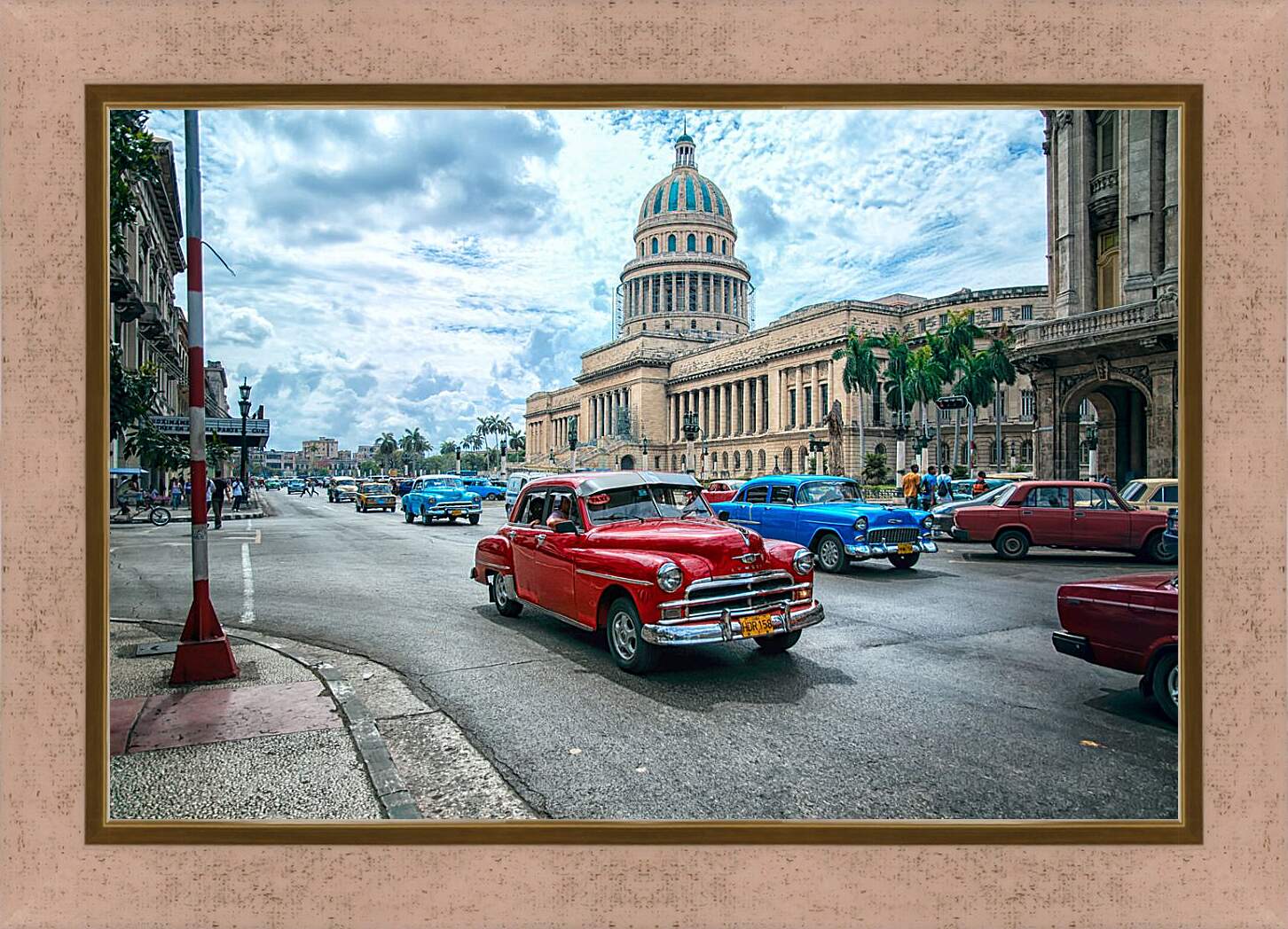 Картина в раме - Гавана Куба