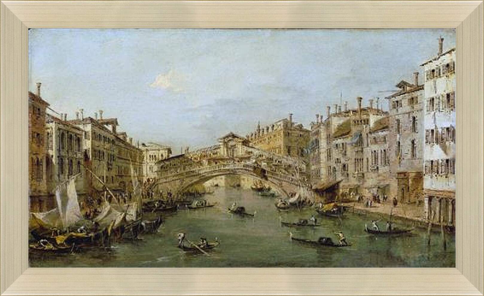 Картина в раме - Санта Мрия. Франческо Гварди
