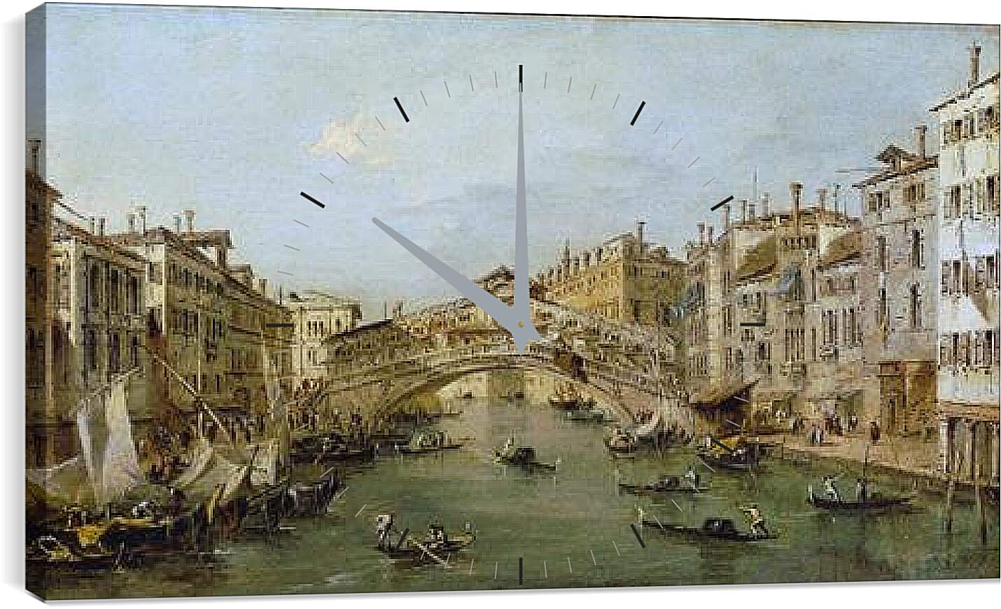 Часы картина - Санта Мрия. Франческо Гварди