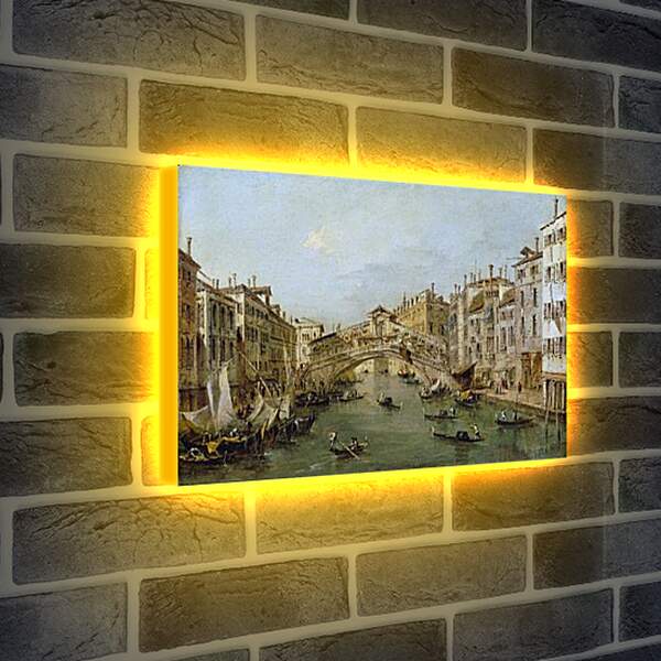Лайтбокс световая панель - Санта Мрия. Франческо Гварди