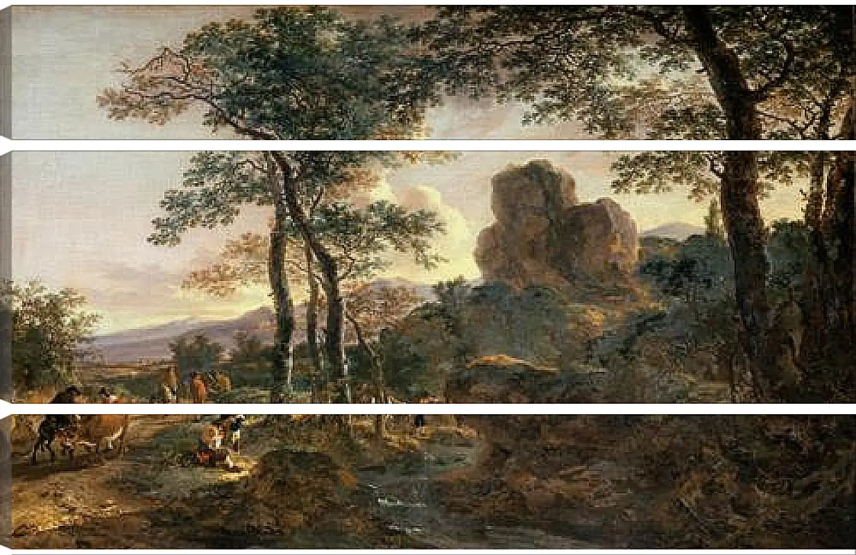 Модульная картина - A Mountain Path. Ян Бот