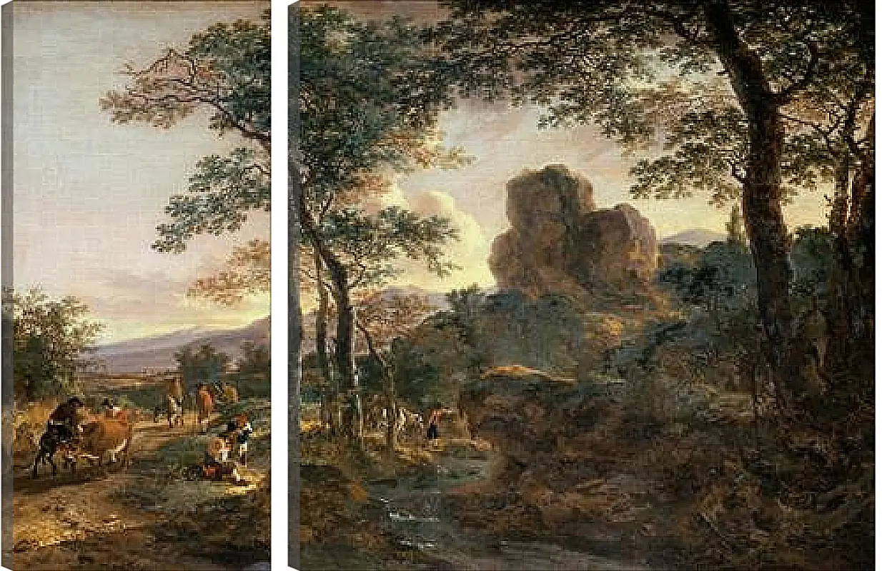 Модульная картина - A Mountain Path. Ян Бот