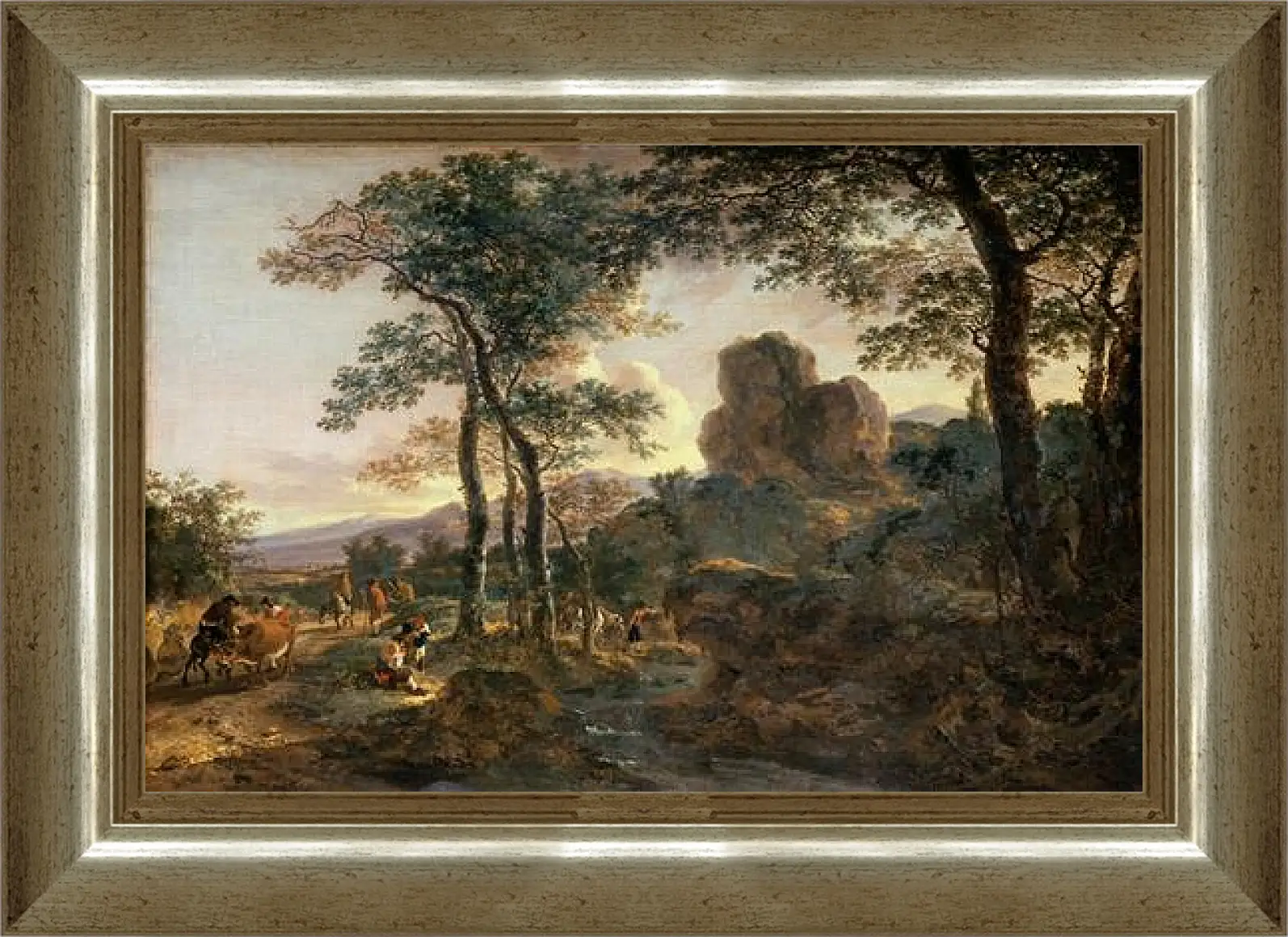 Картина в раме - A Mountain Path. Ян Бот