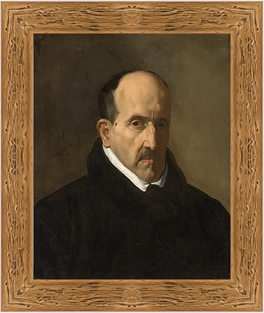 Картина в раме - Luis de Gongora y Argote. Диего Веласкес