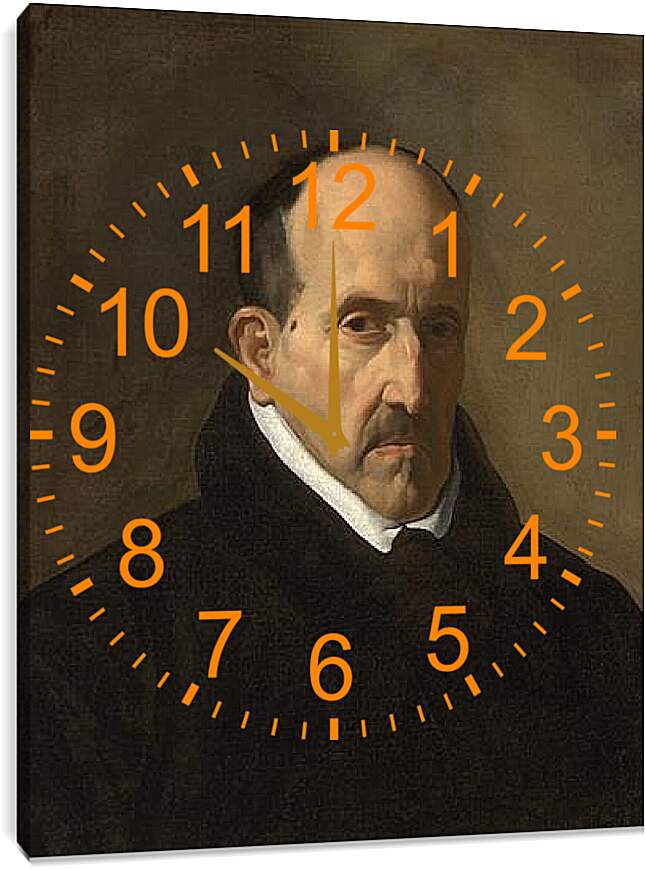 Часы картина - Luis de Gongora y Argote. Диего Веласкес