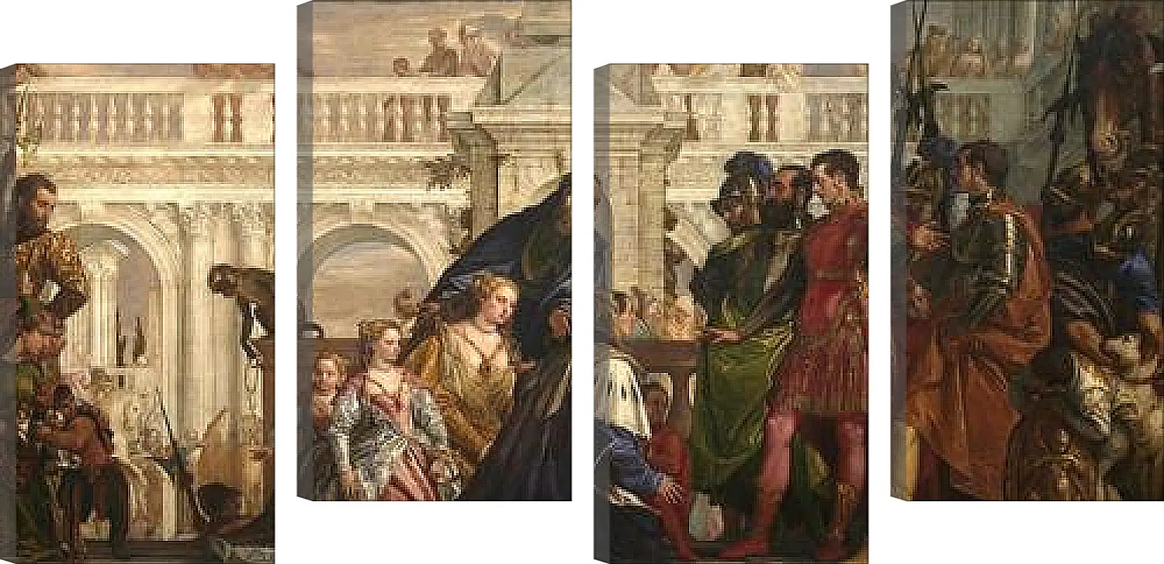 Модульная картина - The family of Darius before Alexander. Паоло Веронезе