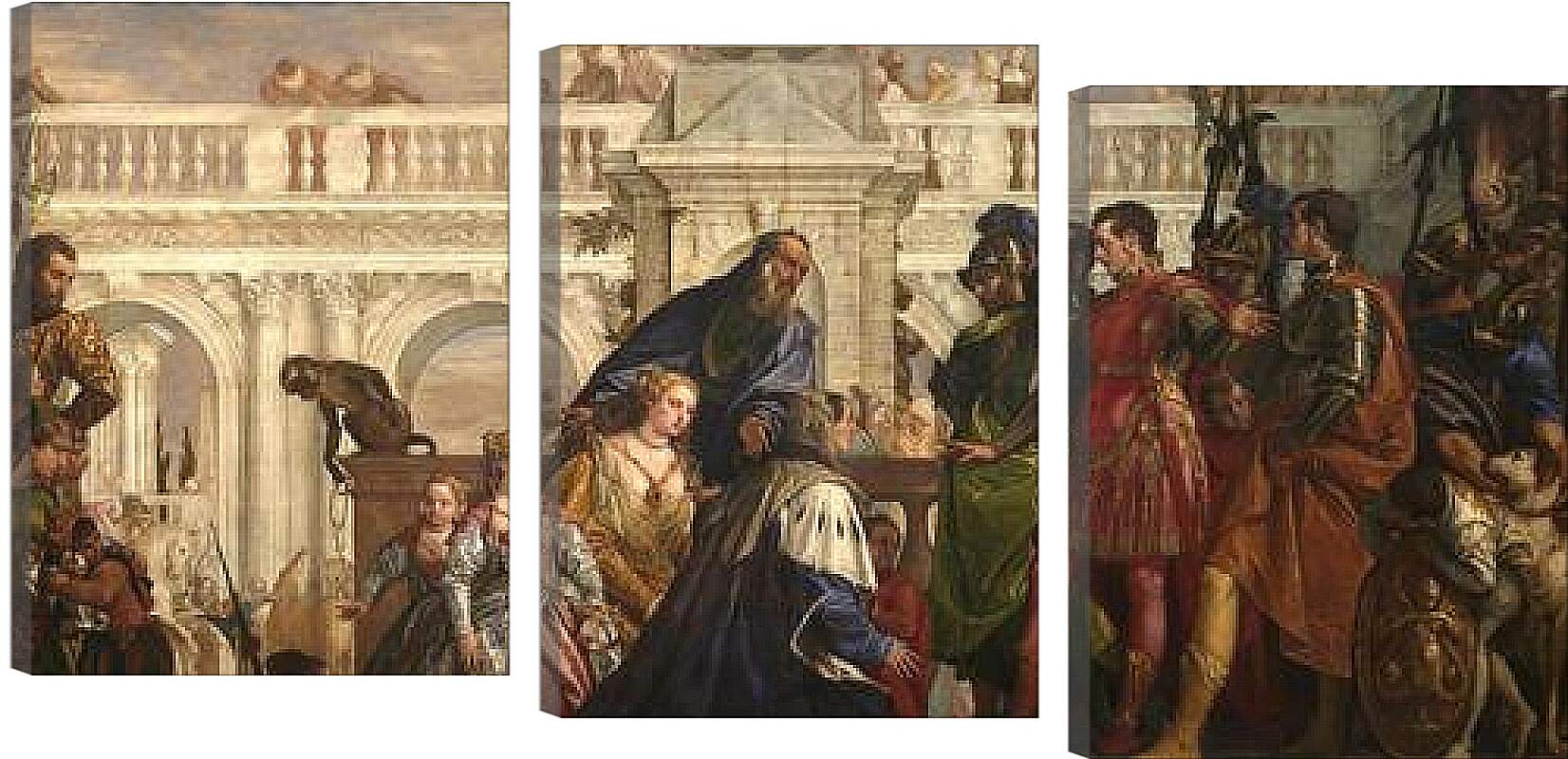 Модульная картина - The family of Darius before Alexander. Паоло Веронезе