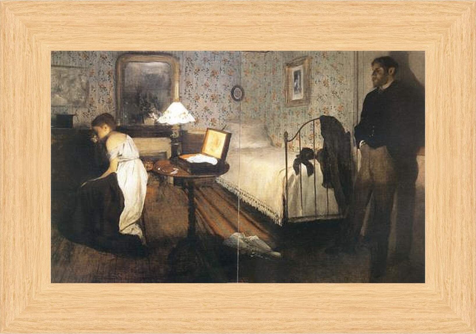 Картина в раме - Le Viol. Эдгар Дега