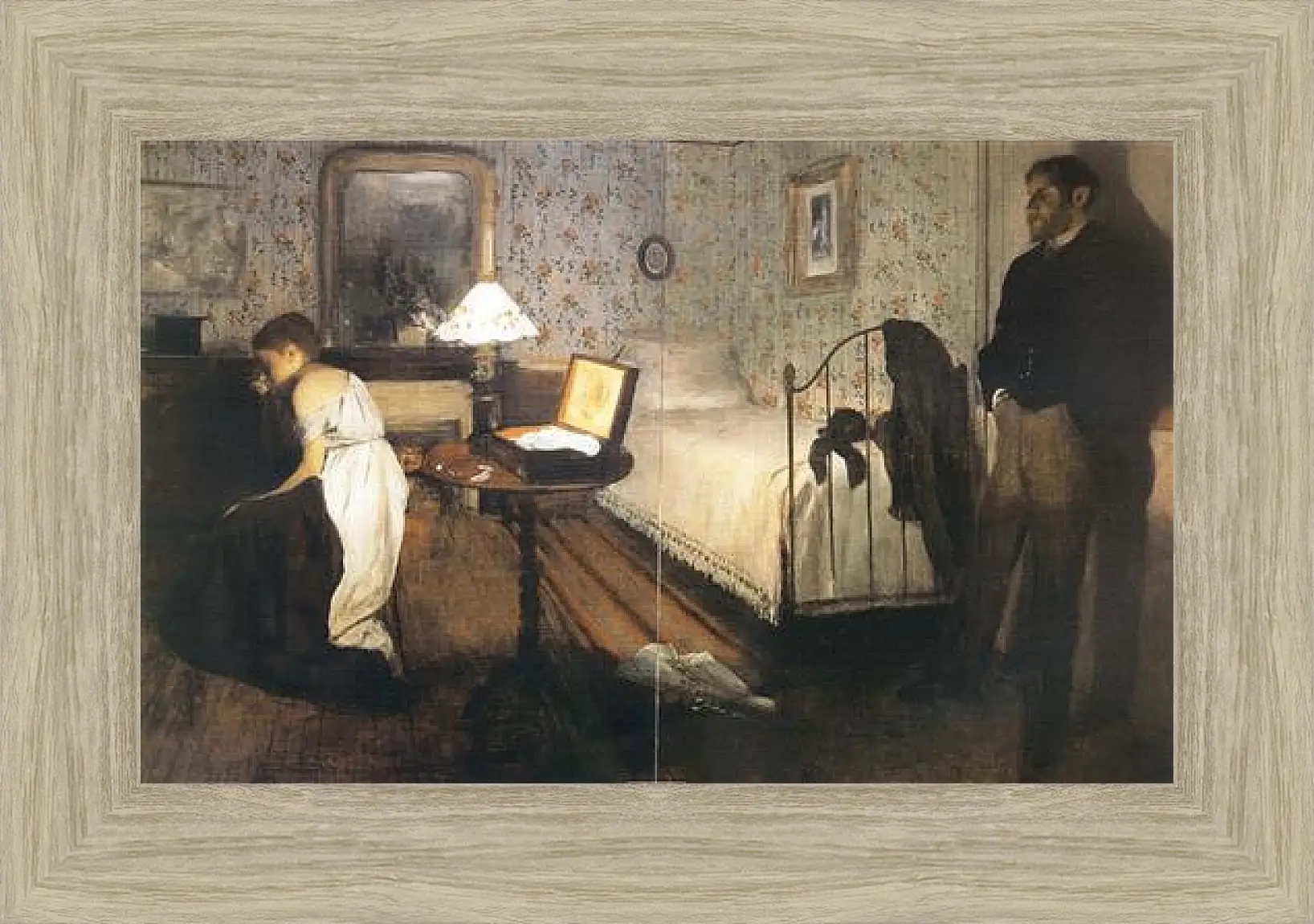 Картина в раме - Le Viol. Эдгар Дега