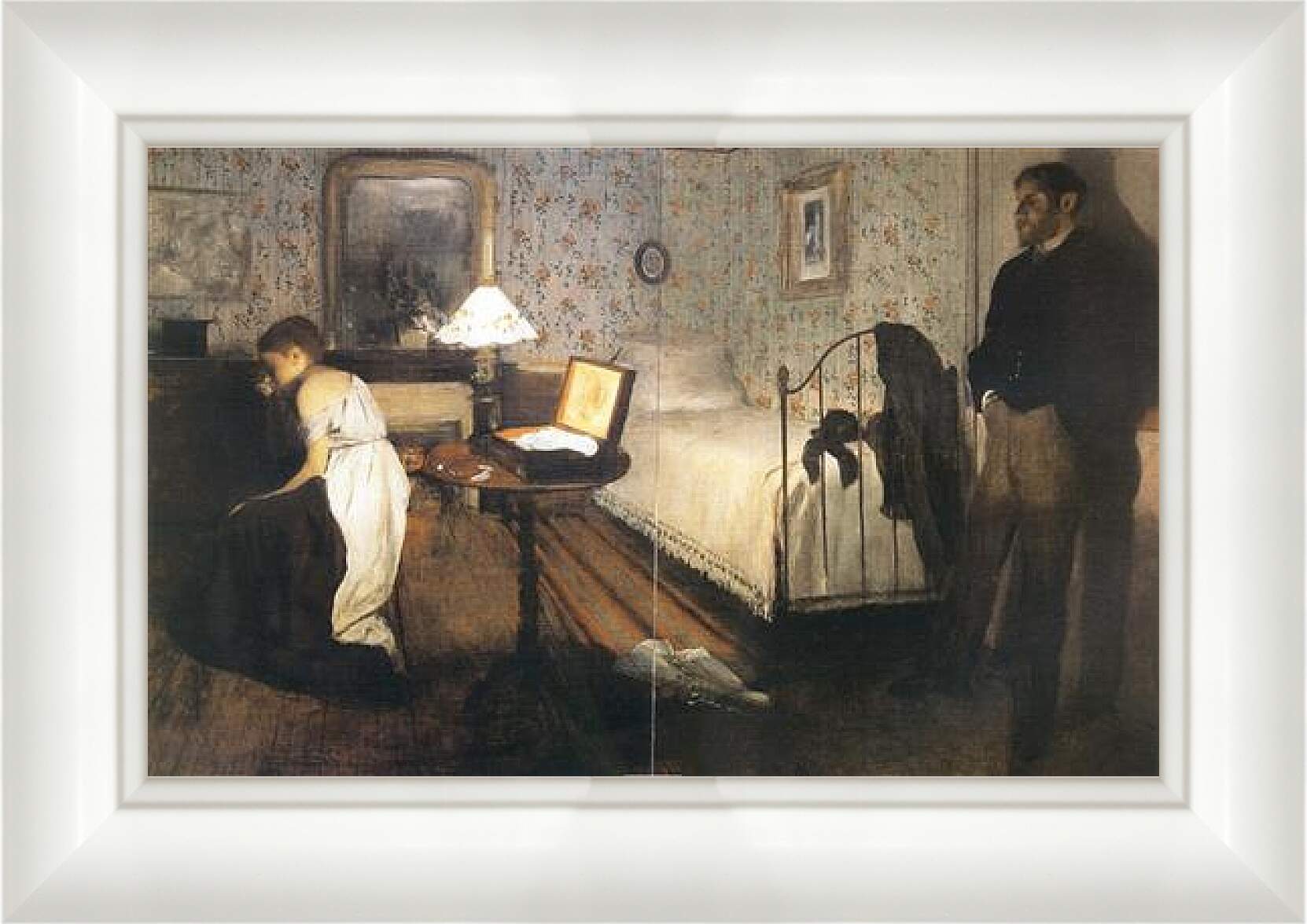 Картина в раме - Le Viol. Эдгар Дега