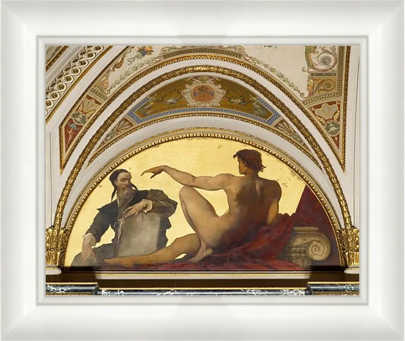 Картина в раме - Hans Makart. Микеланджело Буонарроти