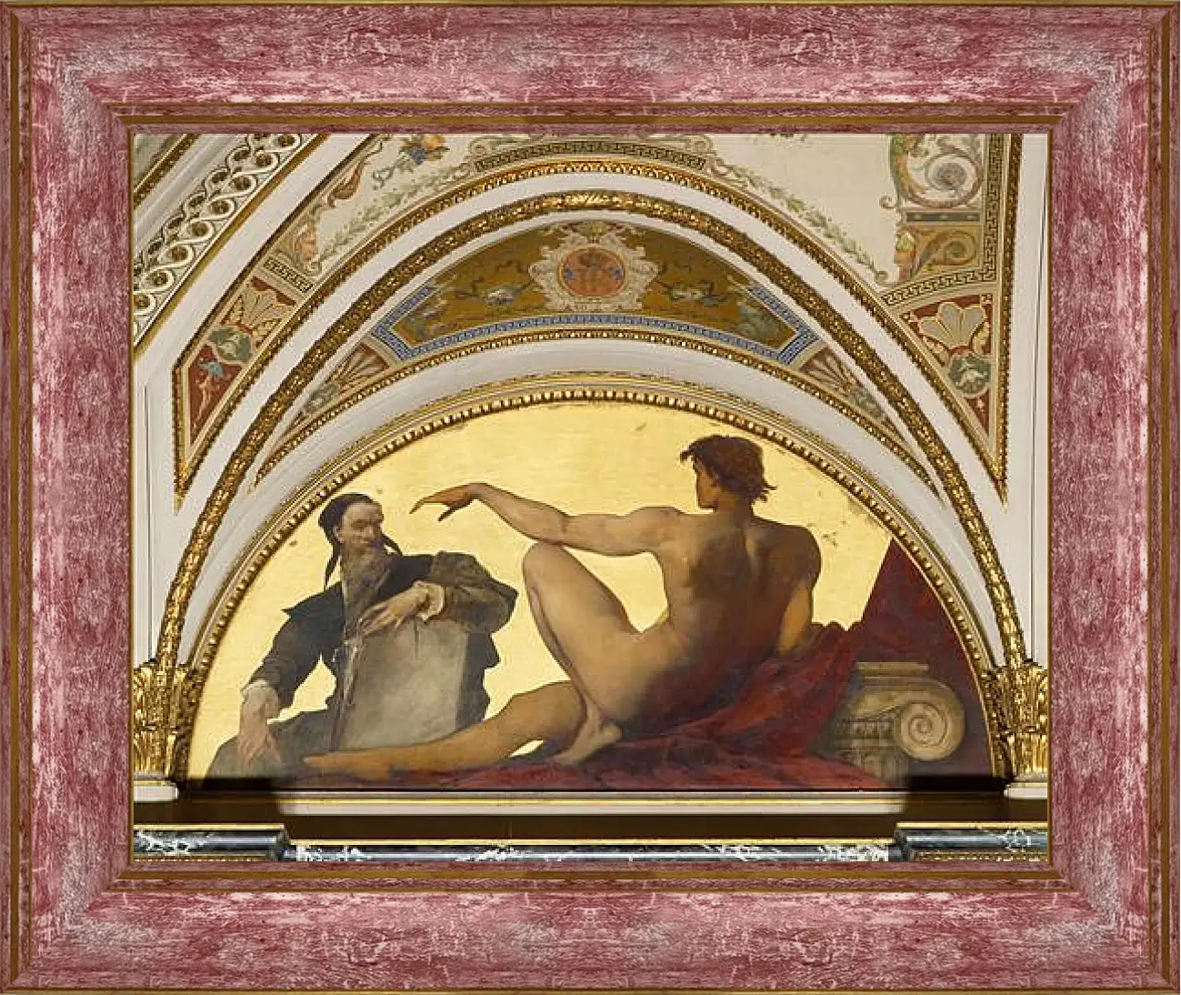 Картина в раме - Hans Makart. Микеланджело Буонарроти