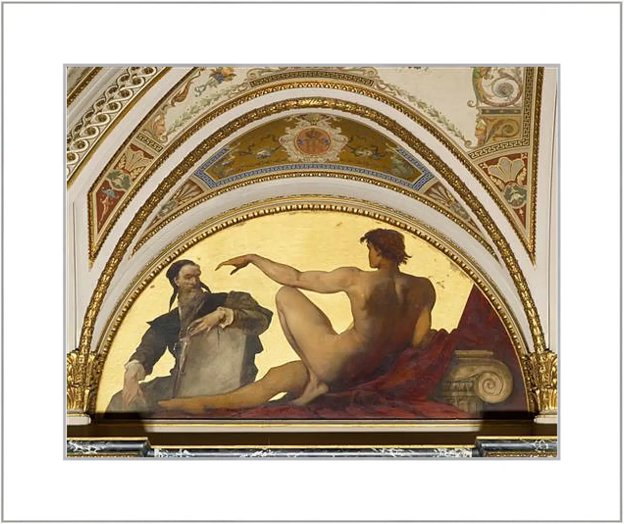 Картина в раме - Hans Makart. Микеланджело Буонарроти