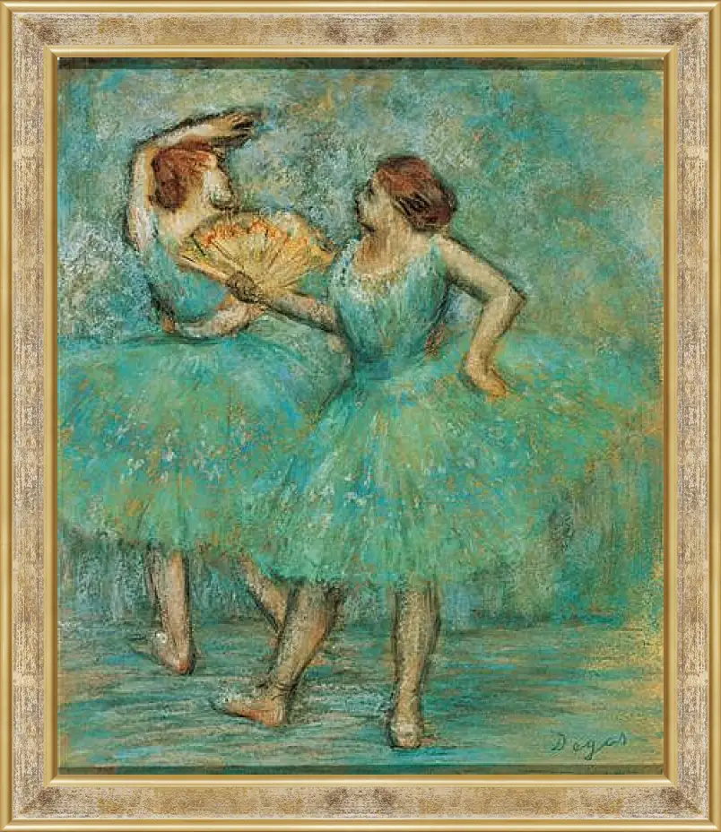 Картина в раме - Two Dancers. Эдгар Дега