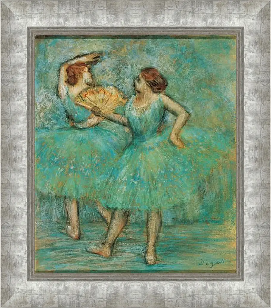 Картина в раме - Two Dancers. Эдгар Дега