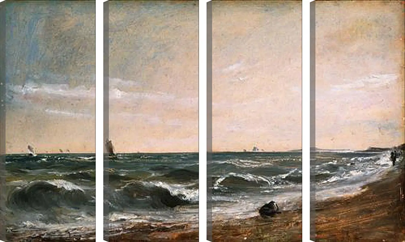 Модульная картина - Coast scene, Brighton. Джон Констебл