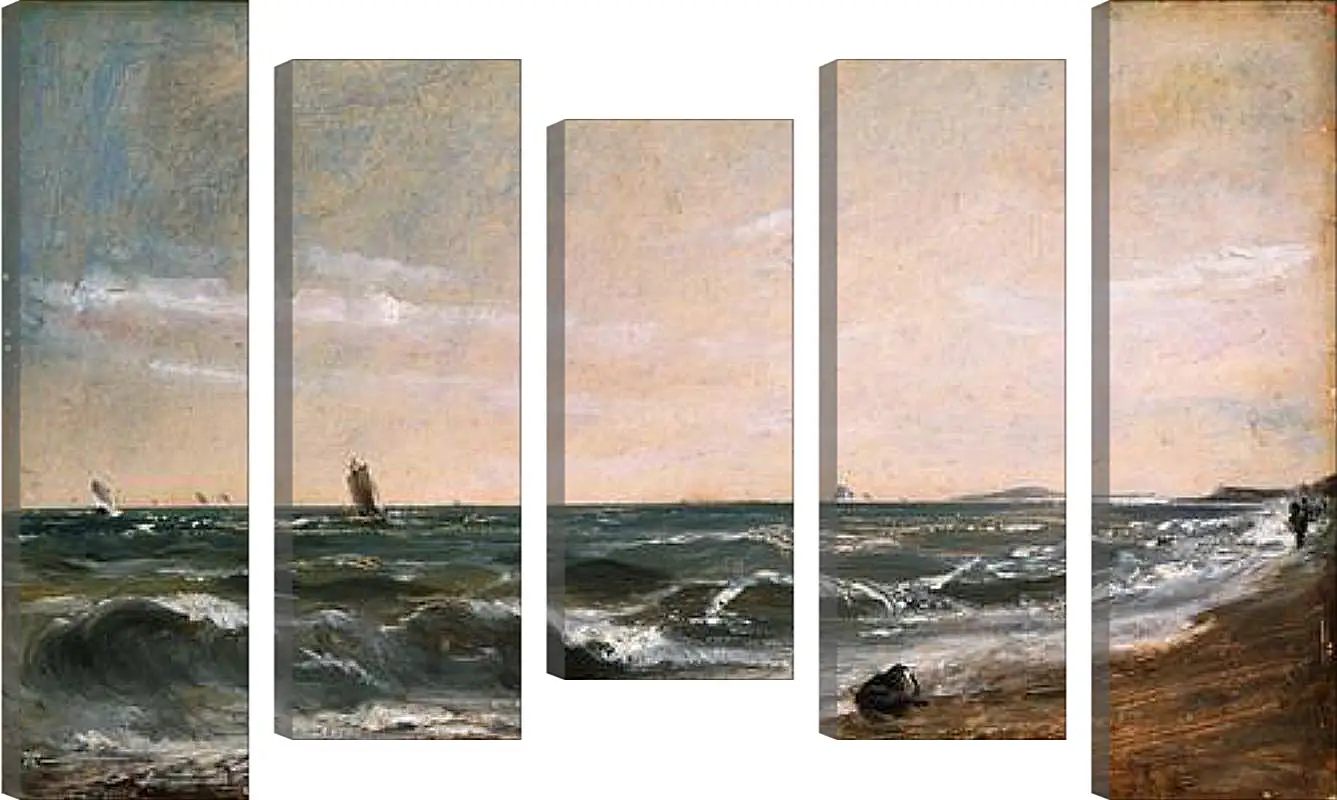 Модульная картина - Coast scene, Brighton. Джон Констебл