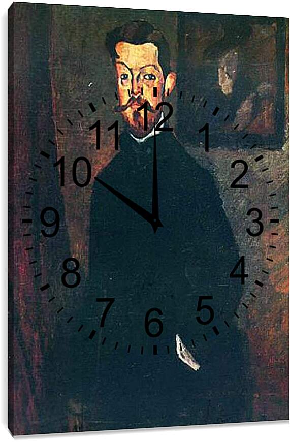 Часы картина - Portrait of Paul Alexandre. Портрет Пола Александра. Амедео Модильяни