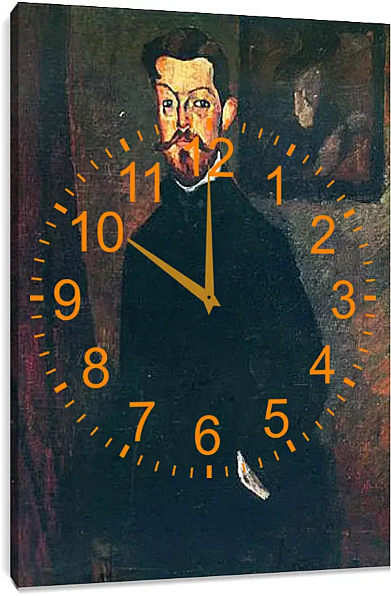 Часы картина - Portrait of Paul Alexandre. Портрет Пола Александра. Амедео Модильяни